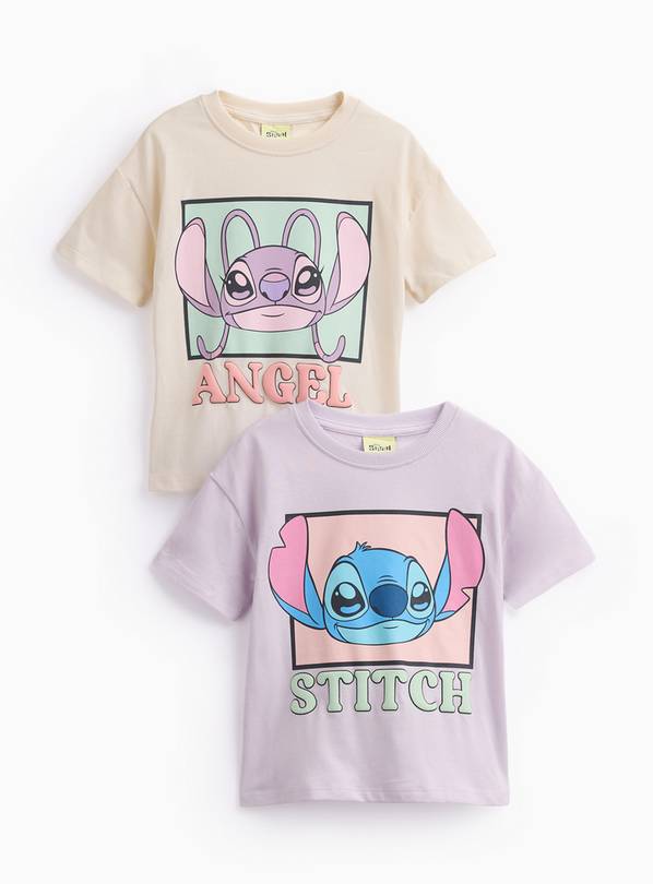 Lilo & Stitch Graphic T-Shirts 2 Pack 4-5 years